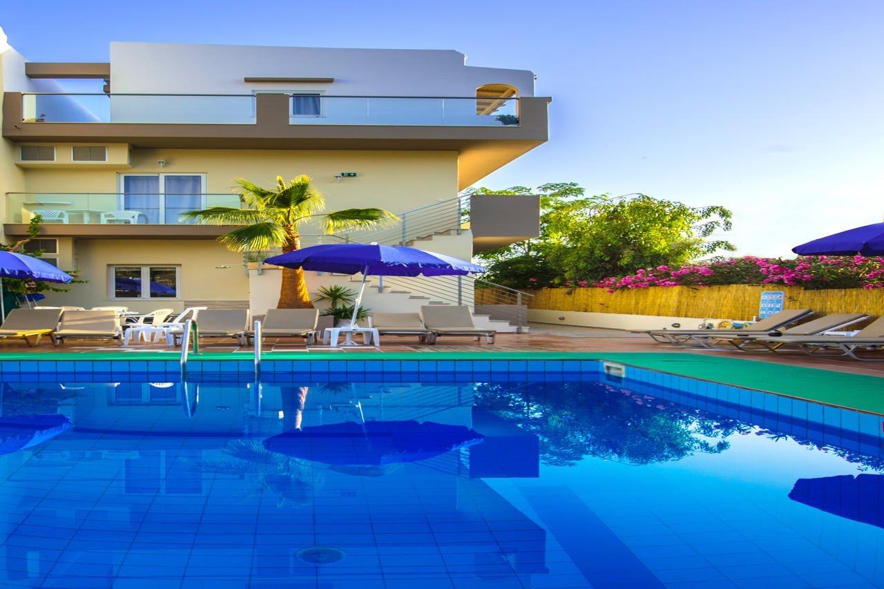 Kastro Beach Apartments 玛利亚 外观 照片