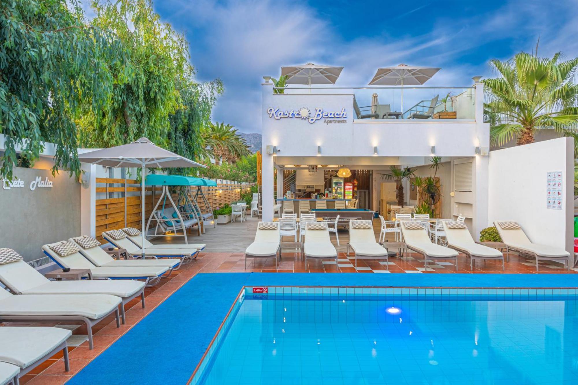 Kastro Beach Apartments 玛利亚 外观 照片