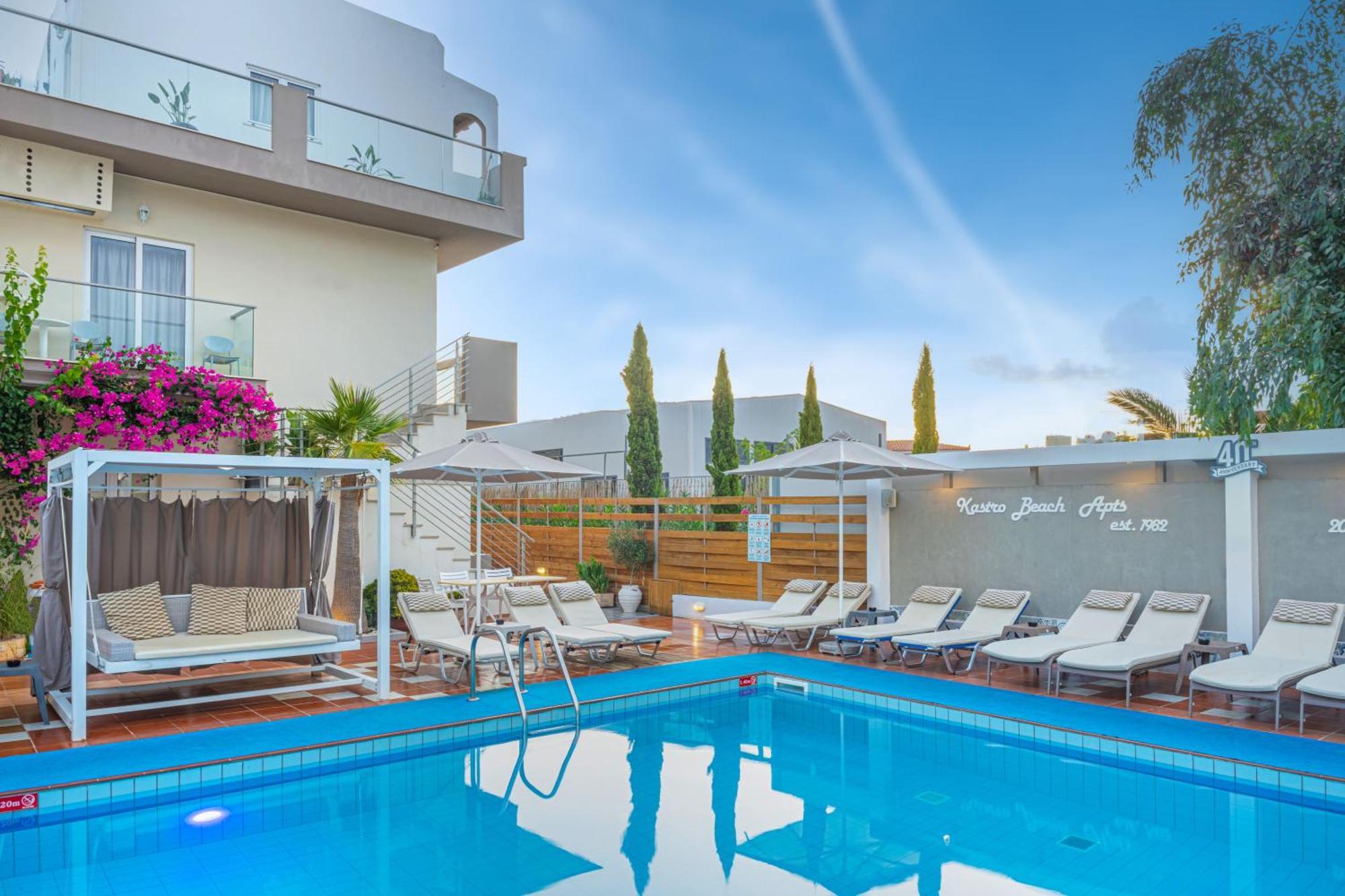 Kastro Beach Apartments 玛利亚 外观 照片